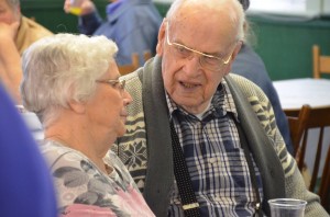 Gramps with his sister Grace at his 90th birthday April 2014