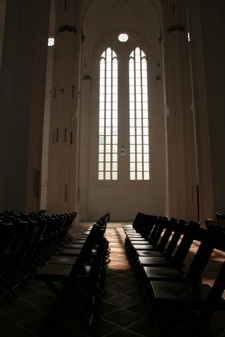 empty church